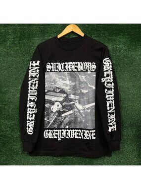 G59 Records x The Suicideboys Grey Nine Five Hip-Hop LS Shirt Size Medium